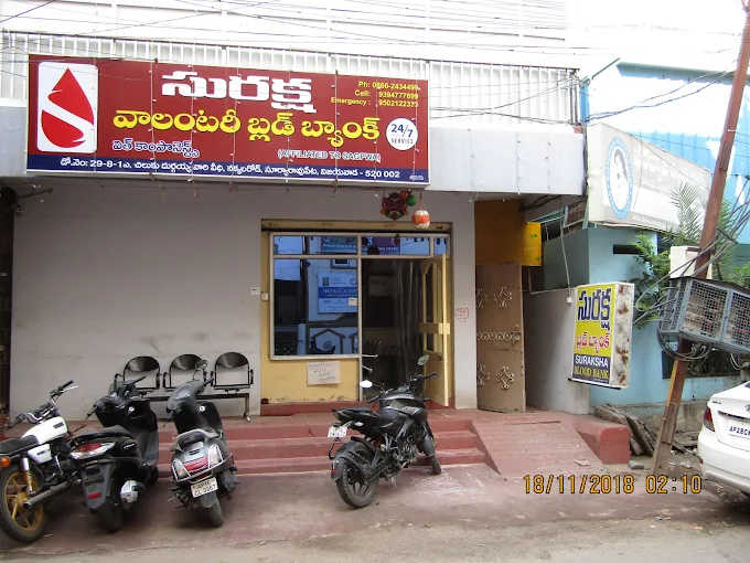 Suraksha Voluntary Blood Center with components