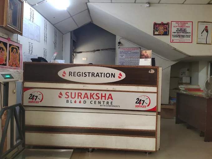 Suraksha Voluntary Blood Center with components